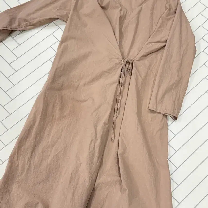 [BUNJANG] Free Beige Long Dress / 여자free 베이지 원피스