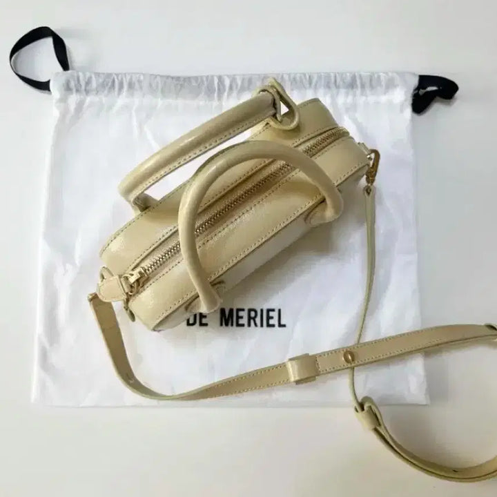 [SOLD OUT] 드메리엘 볼링백 스몰 버터(새제품)