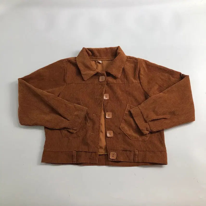 [BUNJANG] Corduroy Brown Jacket / 코듀로이 브라운 자켓