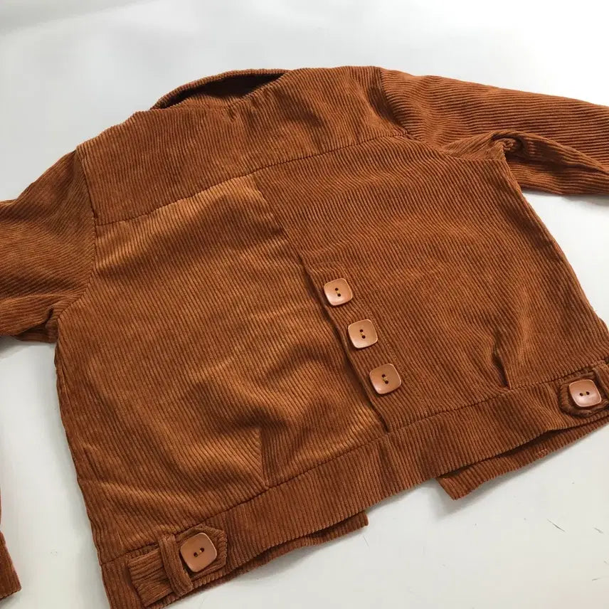 [BUNJANG] Corduroy Brown Jacket / 코듀로이 브라운 자켓