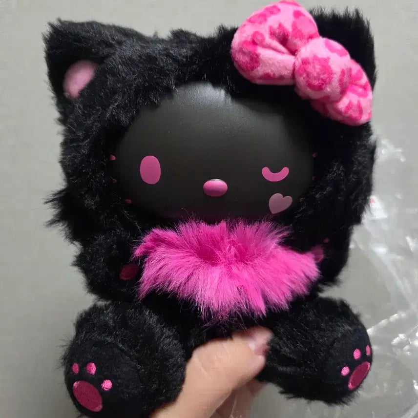 [BUNJANG] Sanrio Hello Kitty Black Kitty Plush Doll / 산리오 키티 블랙키티 고양이키티 인형