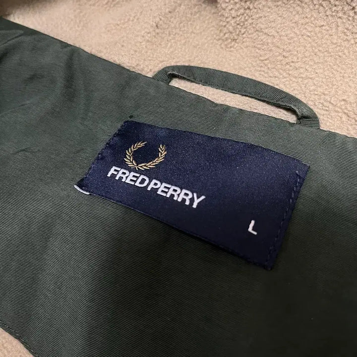 [BUNJANG] Fred Perry Fleece Lined Parka Jacket / 프레드페리 플리스안감 야상 파카 자켓 L/100