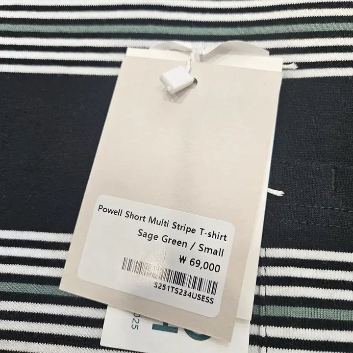 [SOLD OUT] (S) 홀리선 25ss 반팔 스트라이프 티셔트 2장 일괄판매
