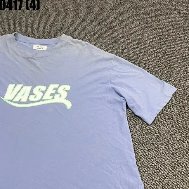 [BUNJANG] Studio Tomboy VASES Purple T-shirt / F 스튜디오 톰보이 VASES 반팔 티셔츠 퍼플 0417(4)