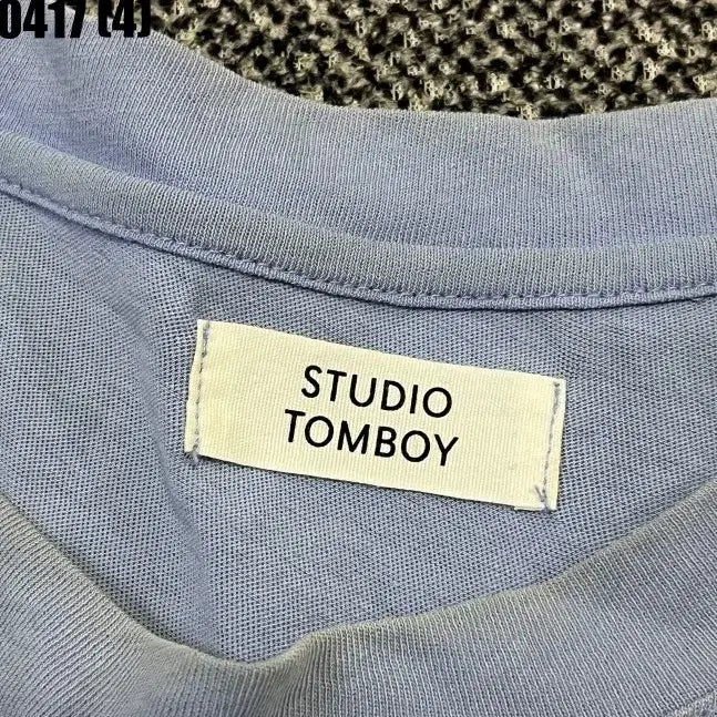 [BUNJANG] Studio Tomboy VASES Purple T-shirt / F 스튜디오 톰보이 VASES 반팔 티셔츠 퍼플 0417(4)