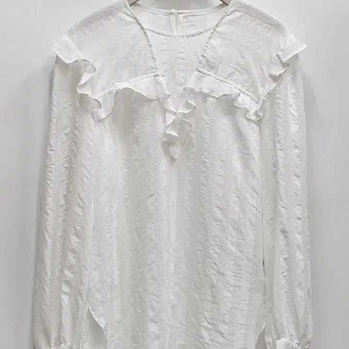 [BUNJANG] Sisley Ruffle Blouse / 시슬리 러플 블라우스