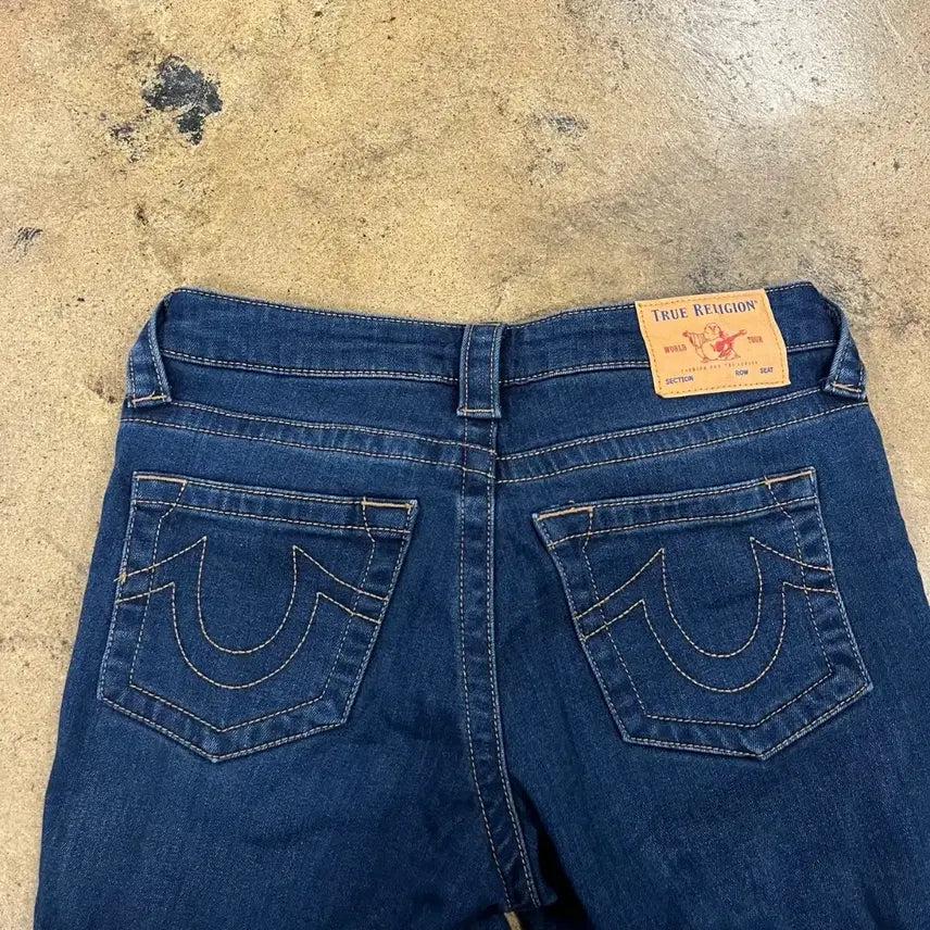[BUNJANG] True Religion Dark Denim Jeans / [정품/26] 트루릴리젼 다크 데님 청바지