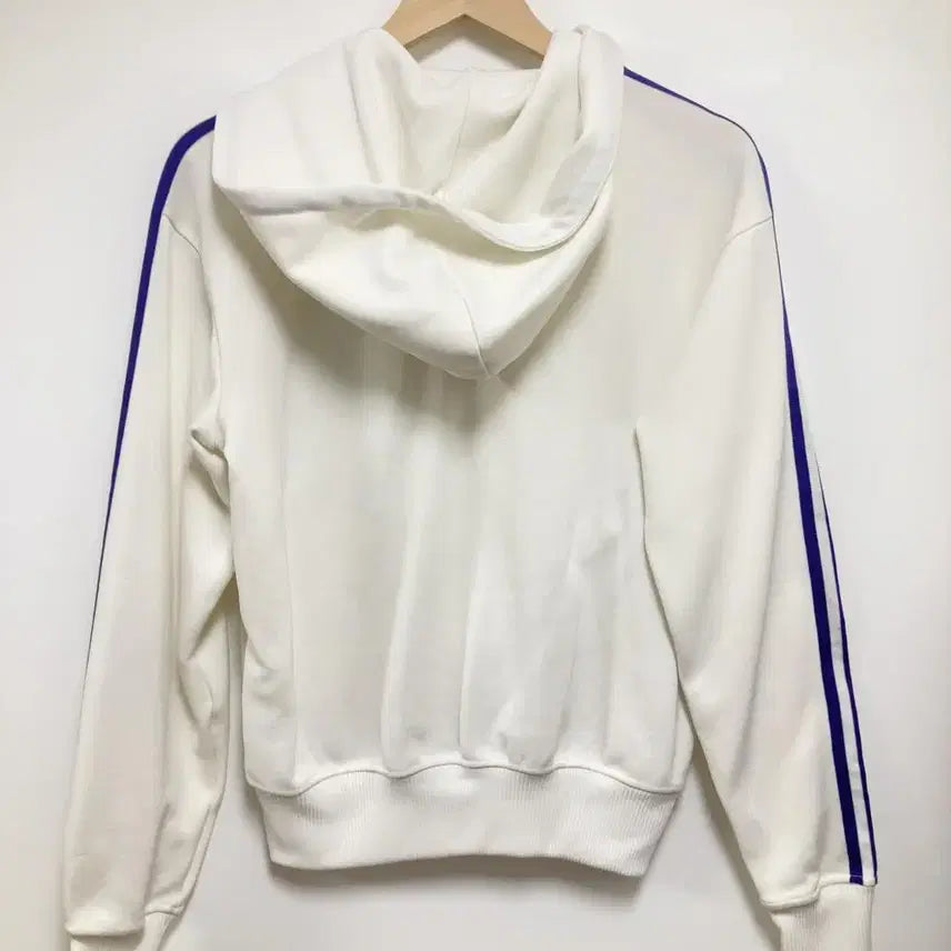 [SOLD OUT] 아디다스 화이트 퍼플 후드 집업 빈티지 자켓 트랙탑