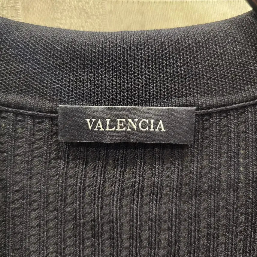 [BUNJANG] Valencia Knit Collar T-shirt / 새상품) 발렌시아 니트 카라티 반팔티 S(55)