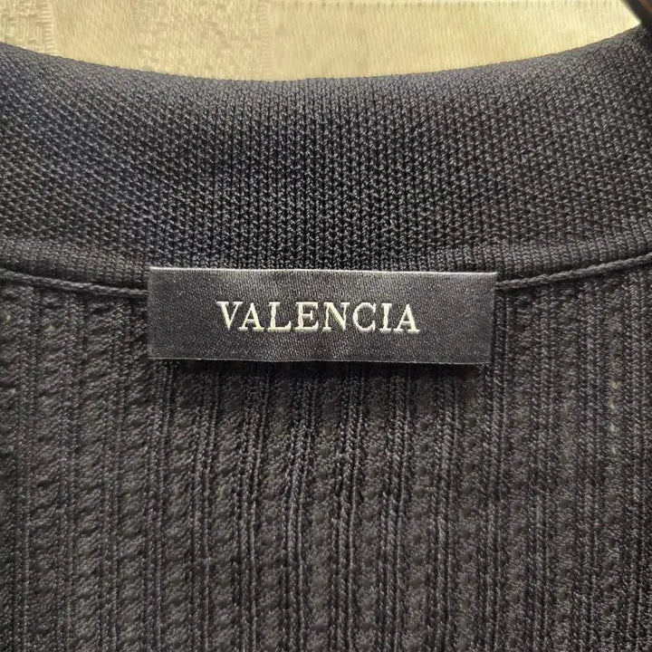 [BUNJANG] Valencia Knit Collar T-shirt / 새상품) 발렌시아 니트 카라티 반팔티 S(55)