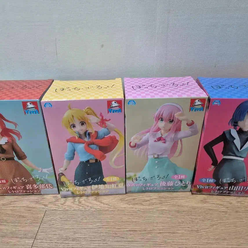 [SOLD OUT] Vivit 봇치더록 피규어 4종 세트