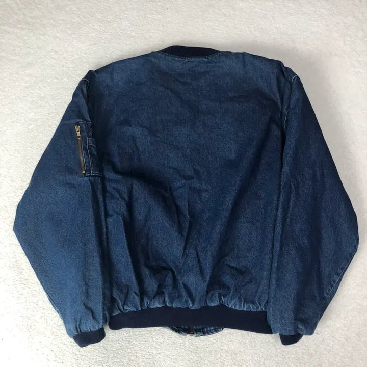 [BUNJANG] King Jonathan Japanese Vintage Denim Bomber Jacket / 1990s 킹조나단 재패니즈 빈티지 봄버자켓
