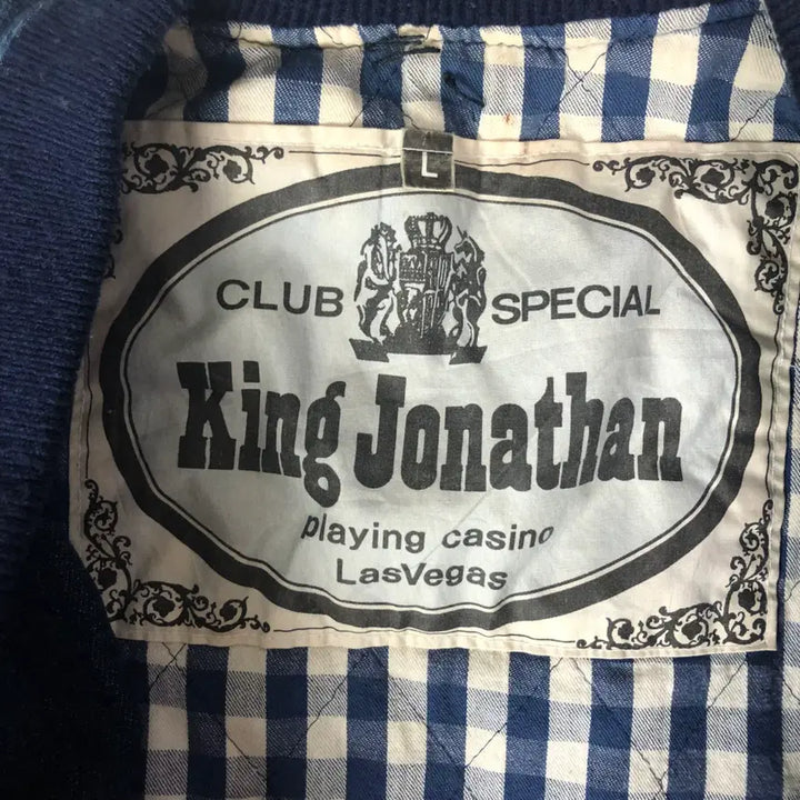 [BUNJANG] King Jonathan Japanese Vintage Denim Bomber Jacket / 1990s 킹조나단 재패니즈 빈티지 봄버자켓
