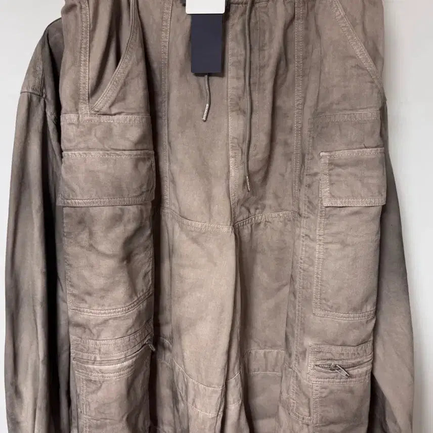 [BUNJANG] Juun.J 25ss Denim Painted Bermuda Pants / 준지 25ss 데님 페인티드 버뮤다 팬츠 48