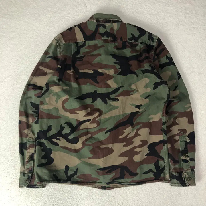 [BUNJANG] Polo Ralph Lauren Camo Utility Shirt / 폴로랄프로렌 카모 유틸리티 셔츠