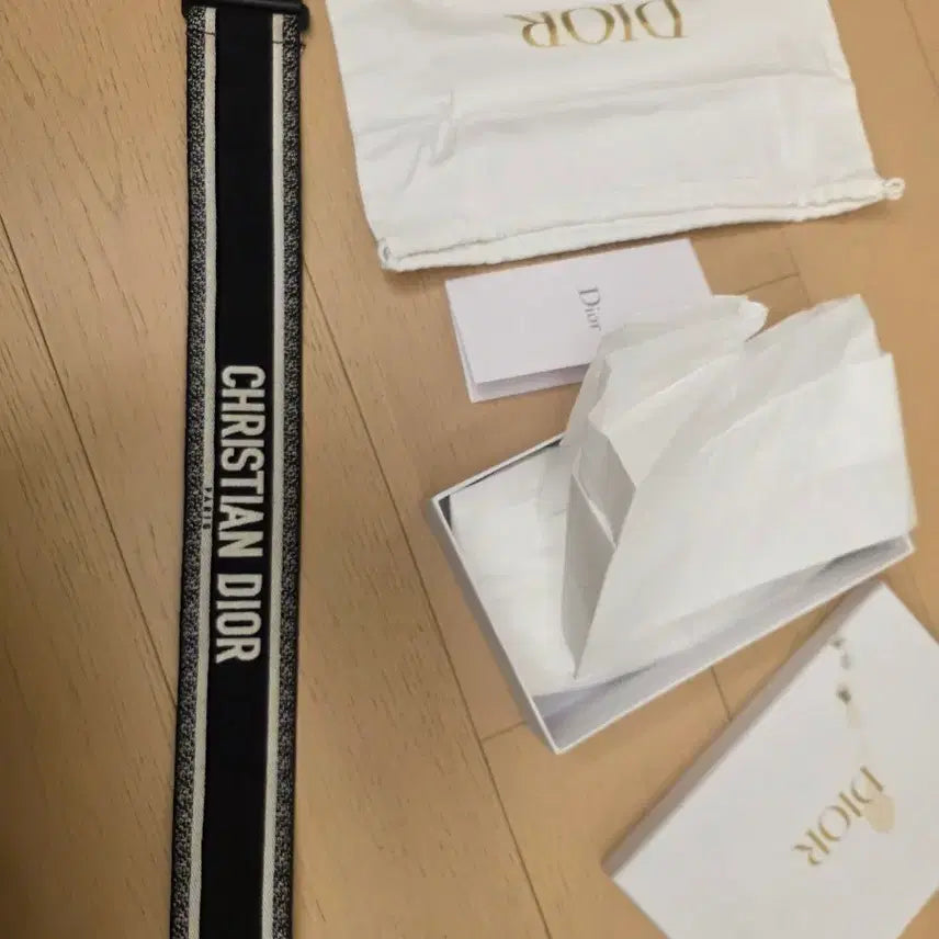 [BUNJANG] Dior Matte Black Strap / 디올 스트랩 무광블랙 풀박