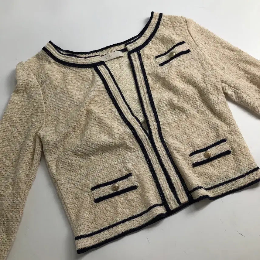 [BUNJANG] LIST Tweed Top / LIST 트위드 상의