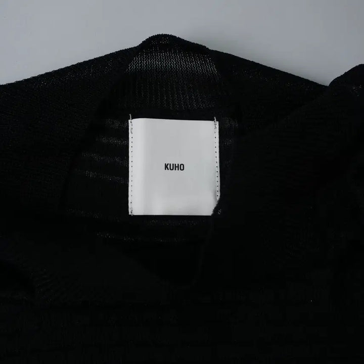 [SOLD OUT] 구호 KUHO 20SS 여성 레이온 시스루 반팔 니트 S