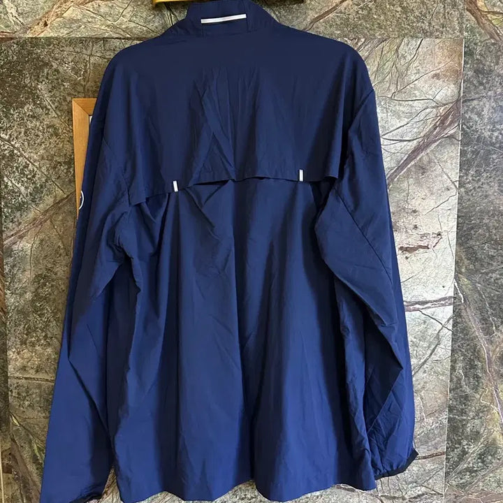 [BUNJANG] Hazzys Windbreaker Jacket (Navy) - Size 110 / 헤지스 바람막이 110