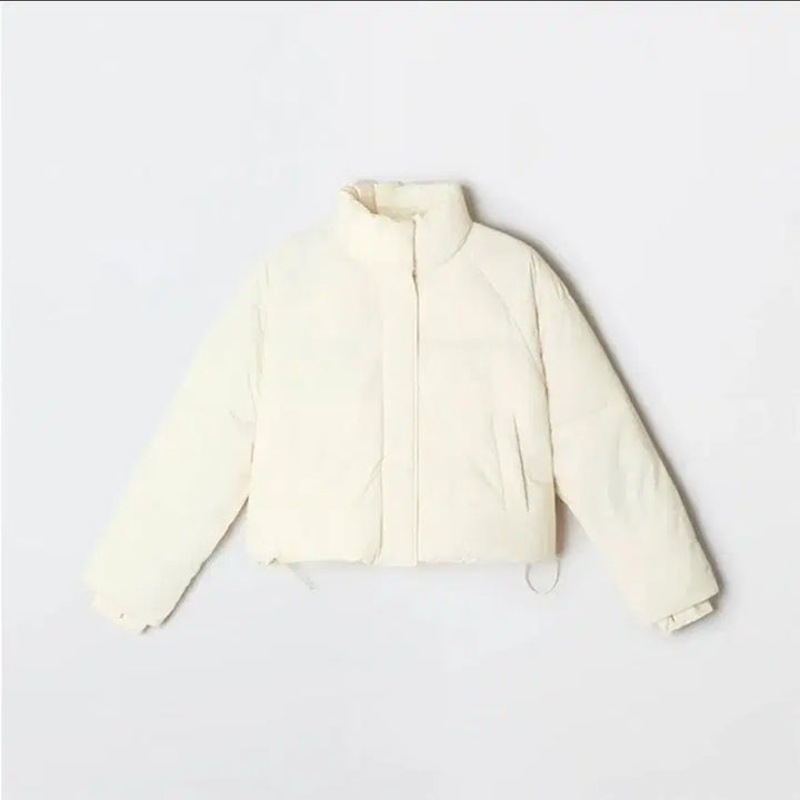 [BUNJANG] Spao Pastel Puffer Jacket Ivory S Size / 새상품 스파오 파스텔 푸퍼 패딩 아이보리 색상 S 사이즈