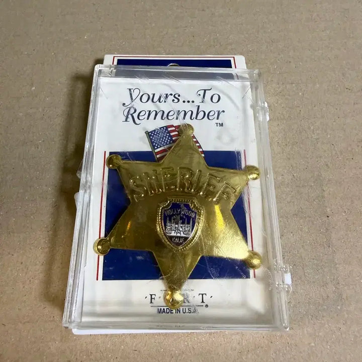 [BUNJANG] Virginia Fort Sheriff Badge USA / (새제품) Virginia Fort 보안관 뱃지 Badge U.S.A.