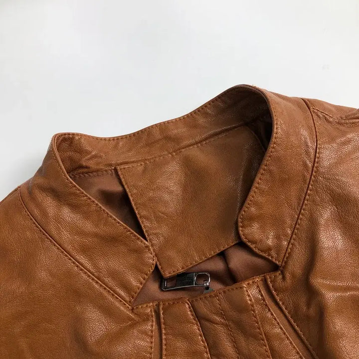 [BUNJANG] Brown Leather Women&