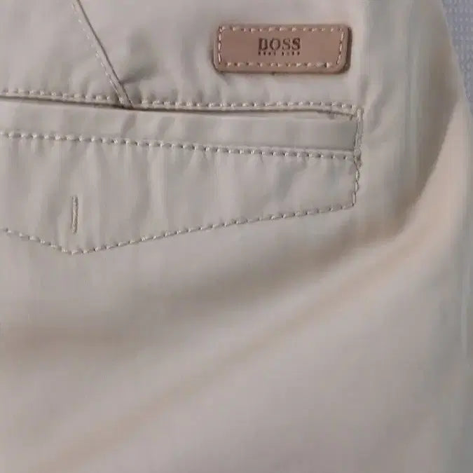 [SOLD OUT] BOSS 휴고보스 베이지 면바지