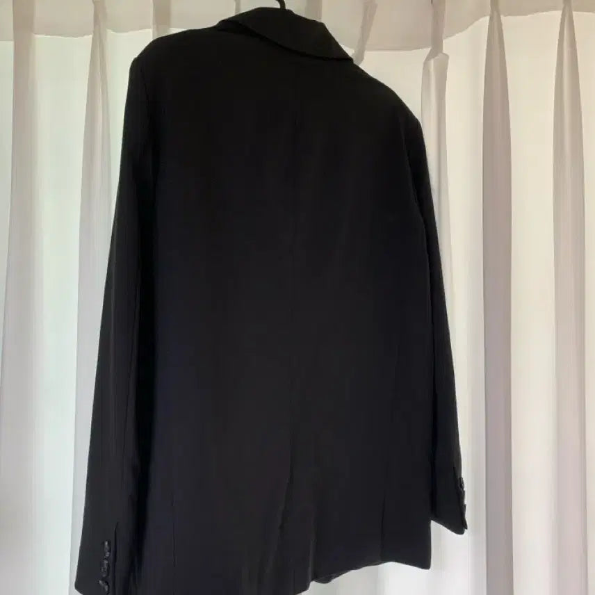 [BUNJANG] Black Tailored Basic Jacket / [착용 1회] 블랙 테일러드 정장 기본 자켓
