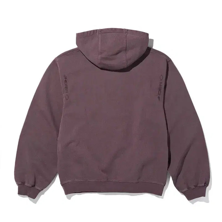 [BUNJANG] Mischief Rhombus Side Button Up Hood Washed / 미스치프 롬버스 사이드 버튼 업 후드 워시드