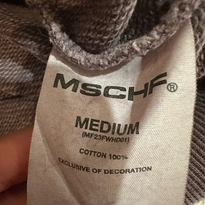 [BUNJANG] Mischief Rhombus Side Button Up Hood Washed / 미스치프 롬버스 사이드 버튼 업 후드 워시드