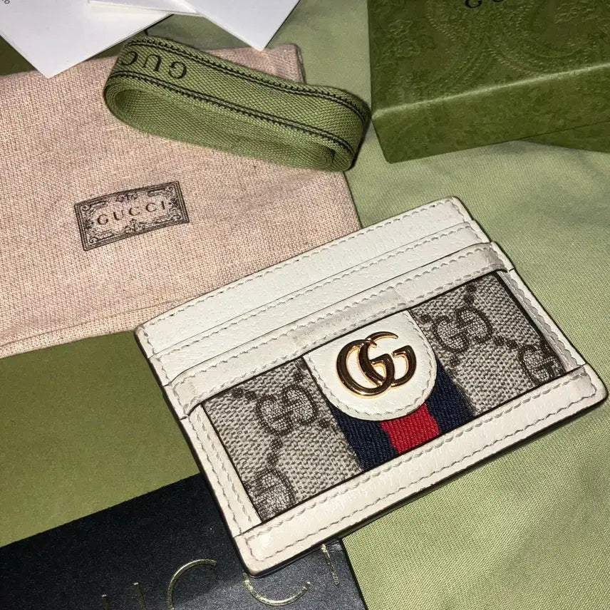 [SOLD OUT] 구찌 GG 오피디아 캔버스 카드 케이스 세트