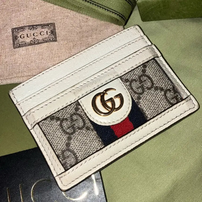 [SOLD OUT] 구찌 GG 오피디아 캔버스 카드 케이스 세트