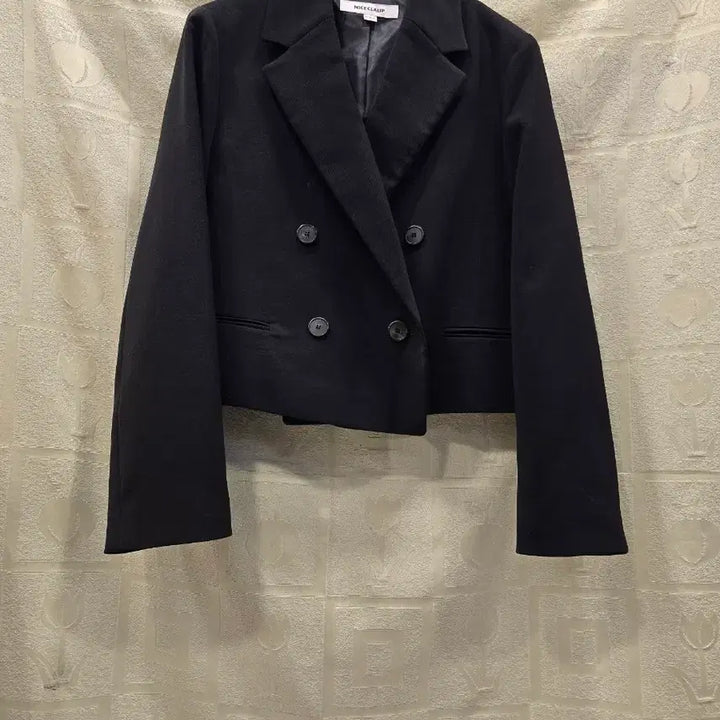 [BUNJANG] NICE CLAUP Black Crop Jacket - S / 나이스클랍 블랙 크롭 자켓  S