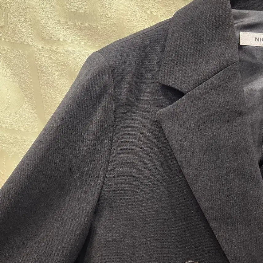 [BUNJANG] NICE CLAUP Black Crop Jacket - S / 나이스클랍 블랙 크롭 자켓  S