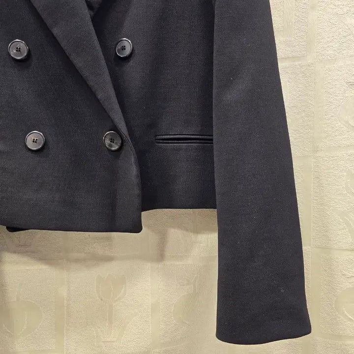 [BUNJANG] NICE CLAUP Black Crop Jacket - S / 나이스클랍 블랙 크롭 자켓  S