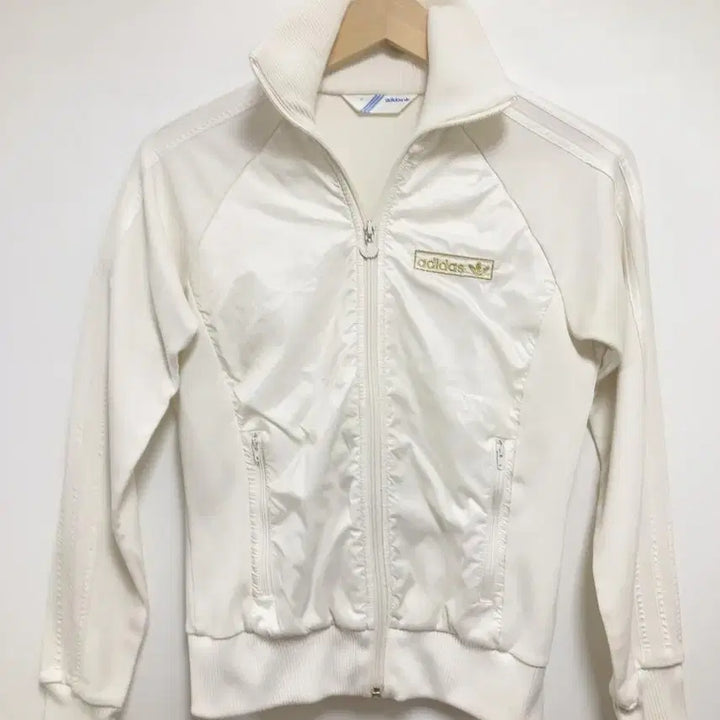 [SOLD OUT] 아디다스 화이트 골드 져지 트랙탑 빈티지 집업 자켓
