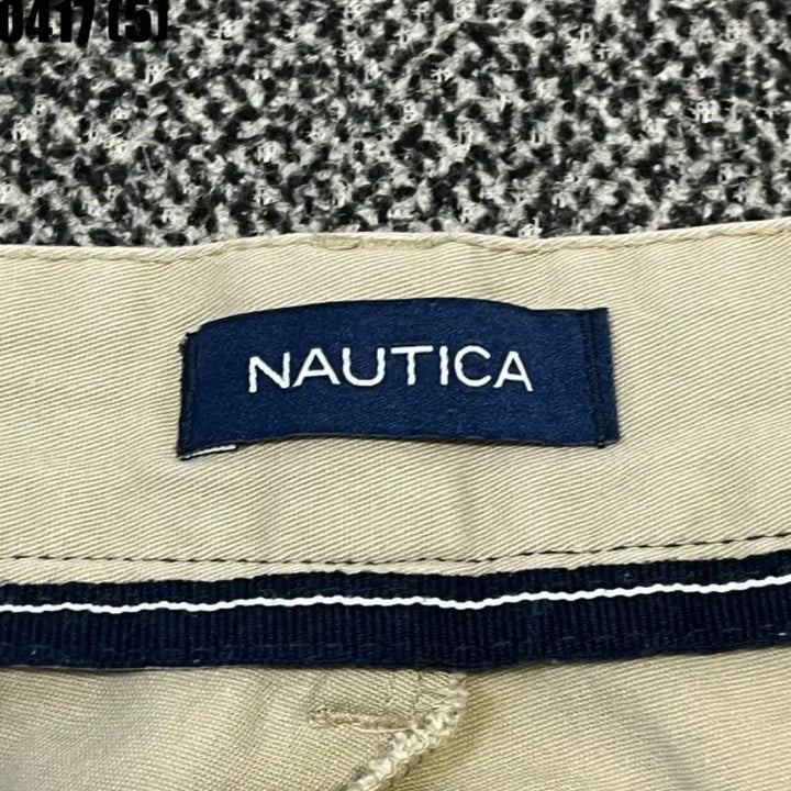 [BUNJANG] Nautica Beige Cotton Pants / Nautica 노티카 베이지 면바지