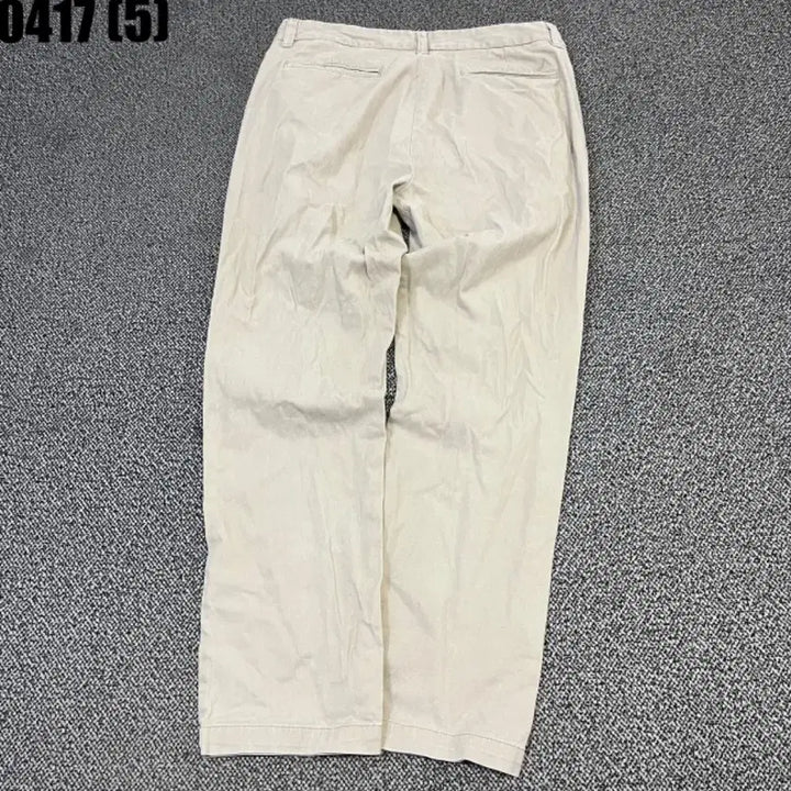 [BUNJANG] Nautica Beige Cotton Pants / Nautica 노티카 베이지 면바지