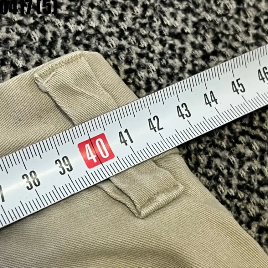 [BUNJANG] Nautica Beige Cotton Pants / Nautica 노티카 베이지 면바지