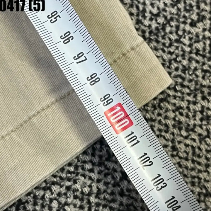 [BUNJANG] Nautica Beige Cotton Pants / Nautica 노티카 베이지 면바지