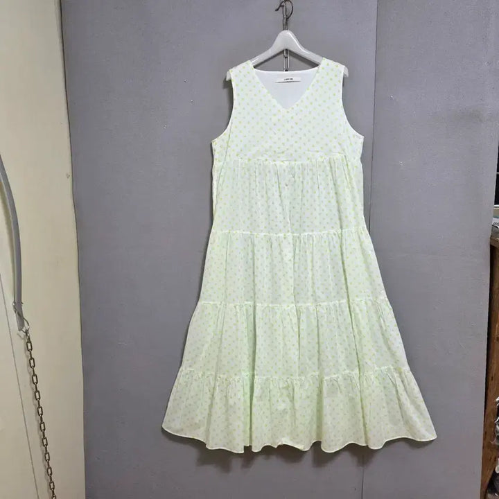 [BUNJANG] JS New York Linen Blend Long Dress - Size L / JS뉴욕 시원한 아사면스타일 롱원피스 L  n4714