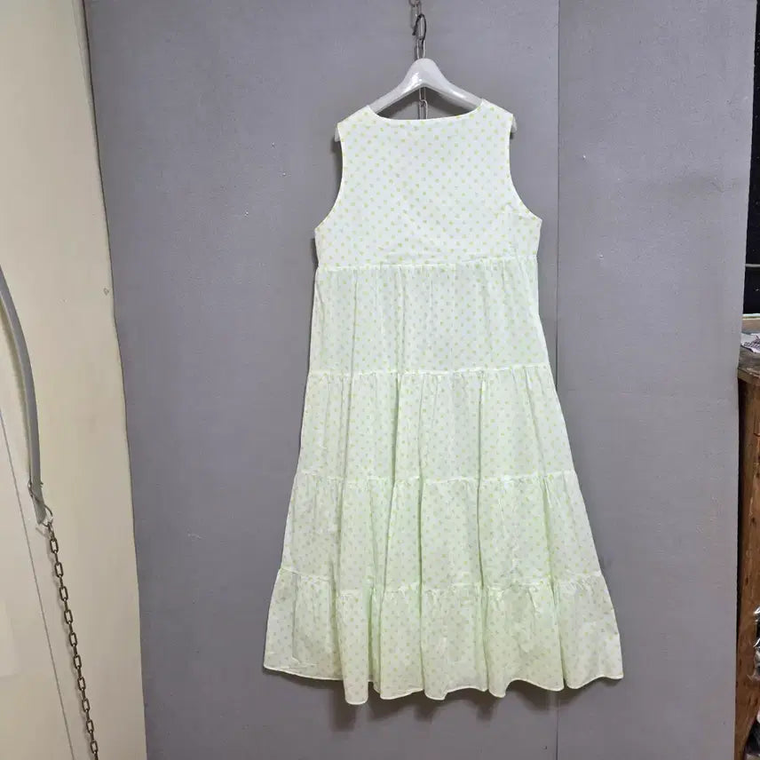 [BUNJANG] JS New York Linen Blend Long Dress - Size L / JS뉴욕 시원한 아사면스타일 롱원피스 L  n4714