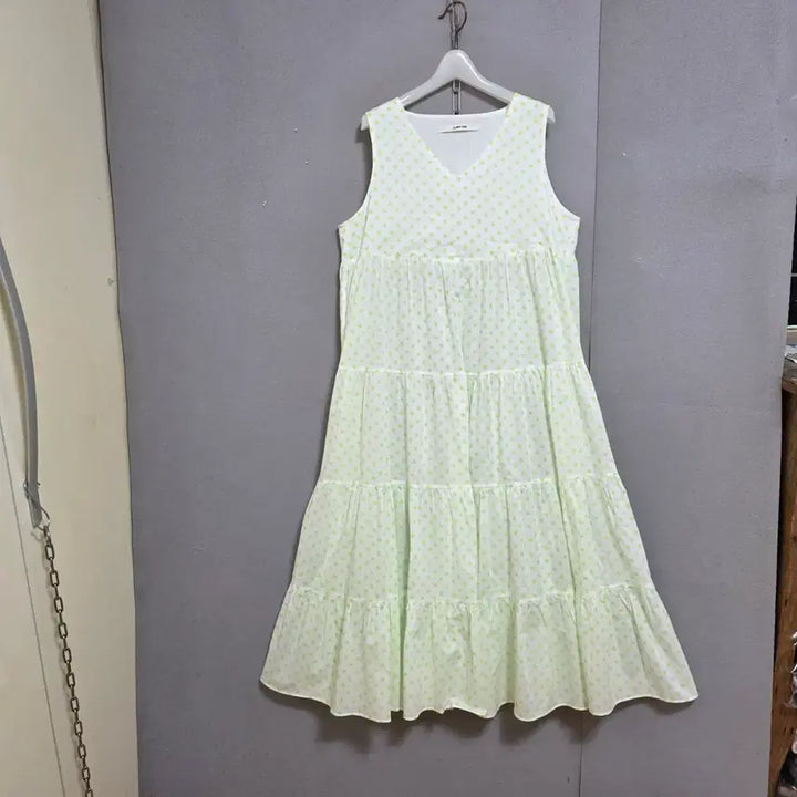 [BUNJANG] JS New York Linen Blend Long Dress - Size L / JS뉴욕 시원한 아사면스타일 롱원피스 L  n4714