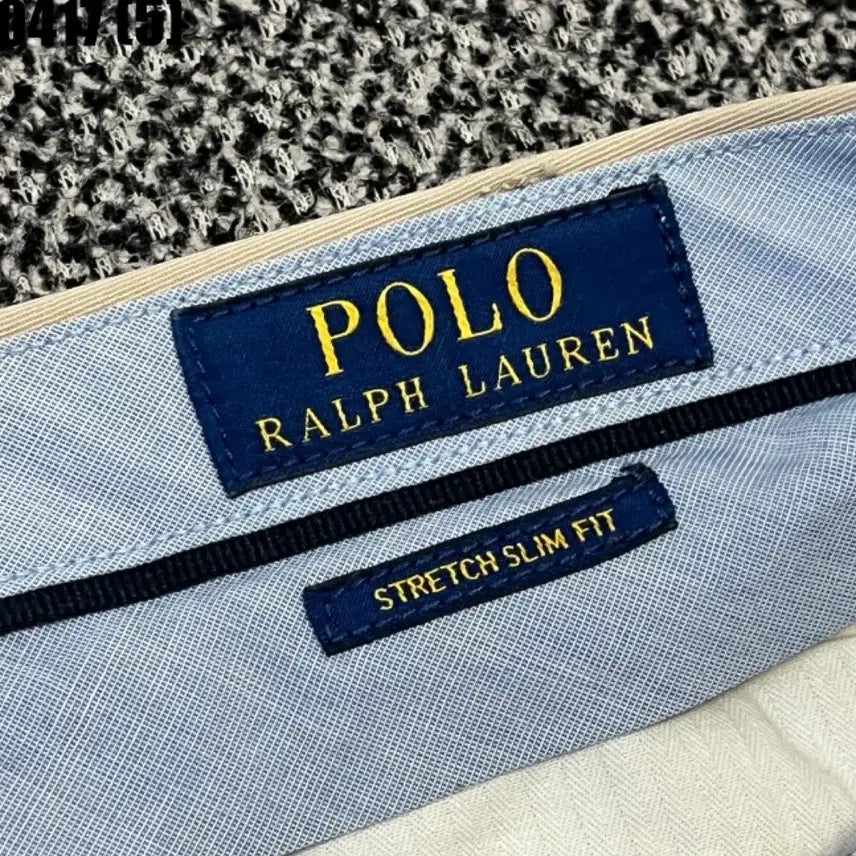 [BUNJANG] Polo Ralph Lauren Beige Cotton Pants / 폴로 랄프로렌 베이지색 남성 면바지