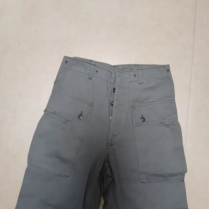 [SOLD OUT] 밀리터리 스타일 카고 와이드 팬츠