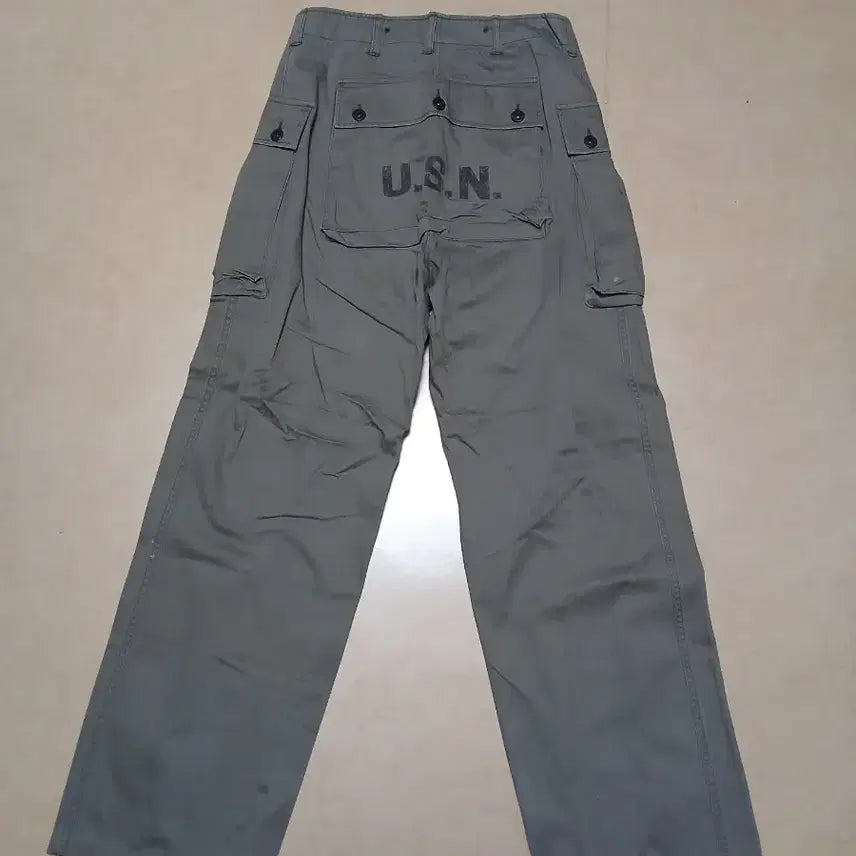 [SOLD OUT] 밀리터리 스타일 카고 와이드 팬츠