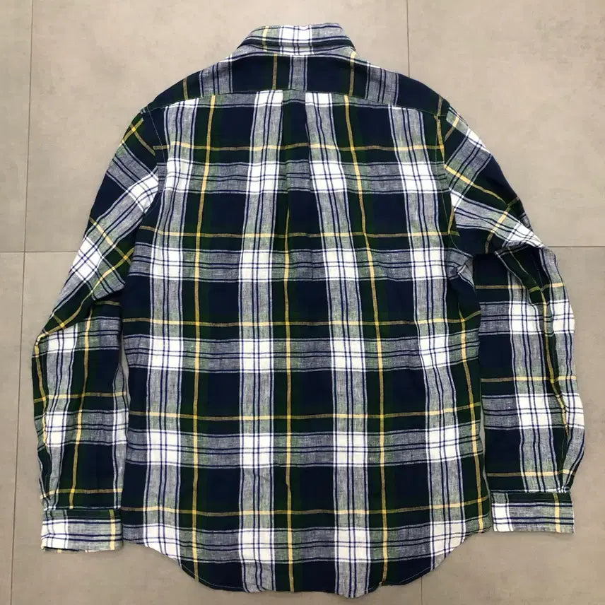 [SOLD OUT] 폴로 랄프로렌 체크 린넨 셔츠 L