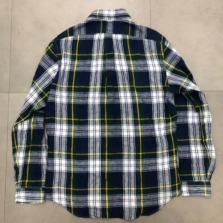 [SOLD OUT] 폴로 랄프로렌 체크 린넨 셔츠 L