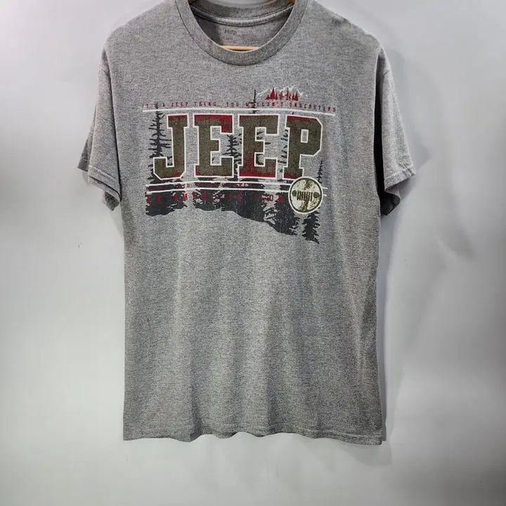[BUNJANG] [M/L] 지프(JEEP) 로고 시그니처 그래픽 반팔 1.0 / [M/L] 지프(JEEP) 로고 시그니처 그래픽 반팔 1.0