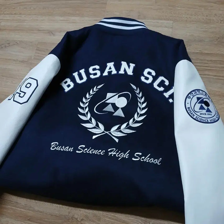 [SOLD OUT] busan 부산과학고 과고 야구점퍼 과잠 학잠 바시티 자켓